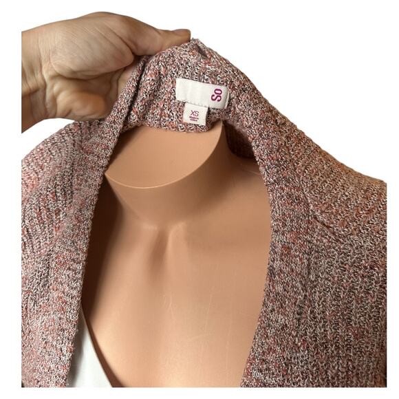 Women’s extra small Pink Marble Button Cardigan - Picture 4 of 4